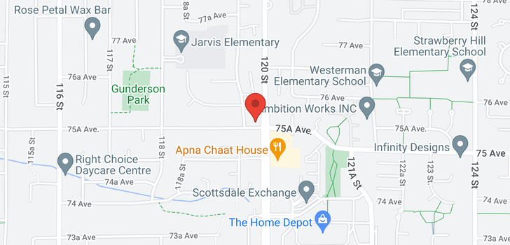 map of 221 7511 120TH STREET